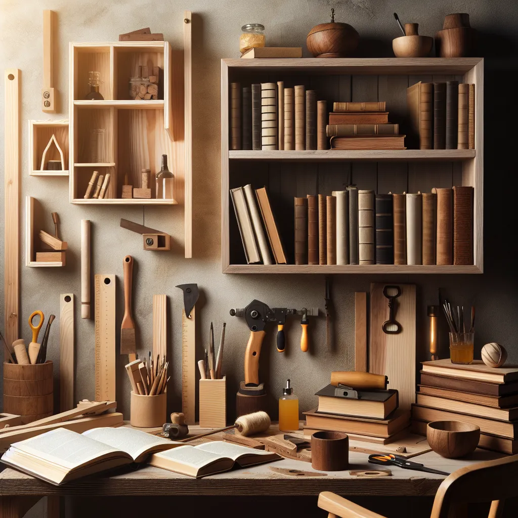 Jak samodzielnie zbudować drewnianą półkę na książki