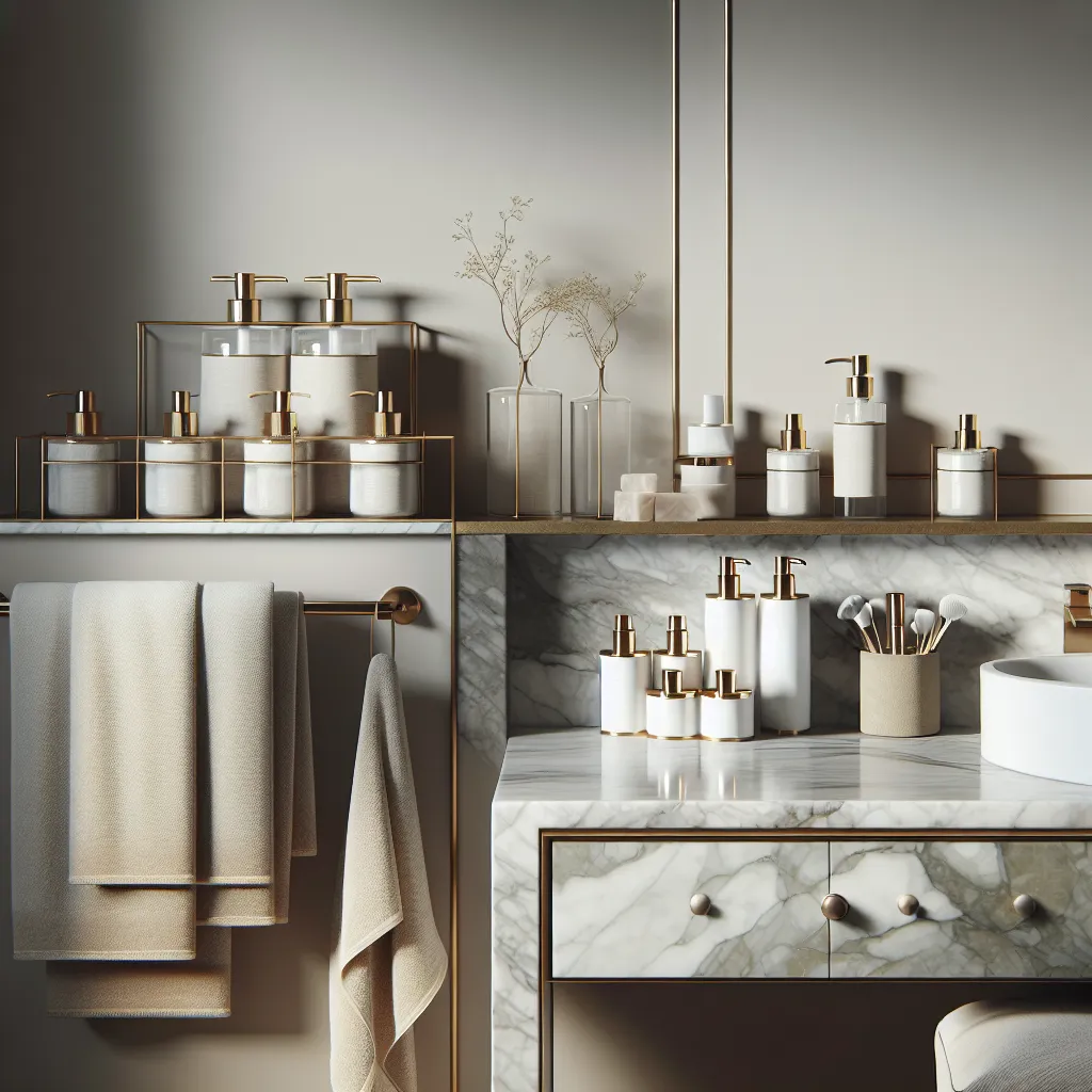 Stylowe dodatki do łazienki – proste sposoby na elegancki wygląd