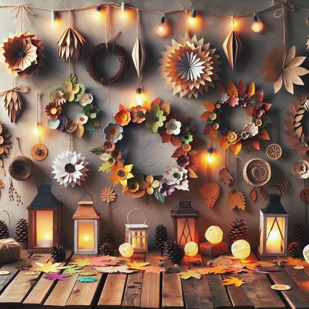 Ozdoby DIY na każdą porę roku – zrób to sam w domu