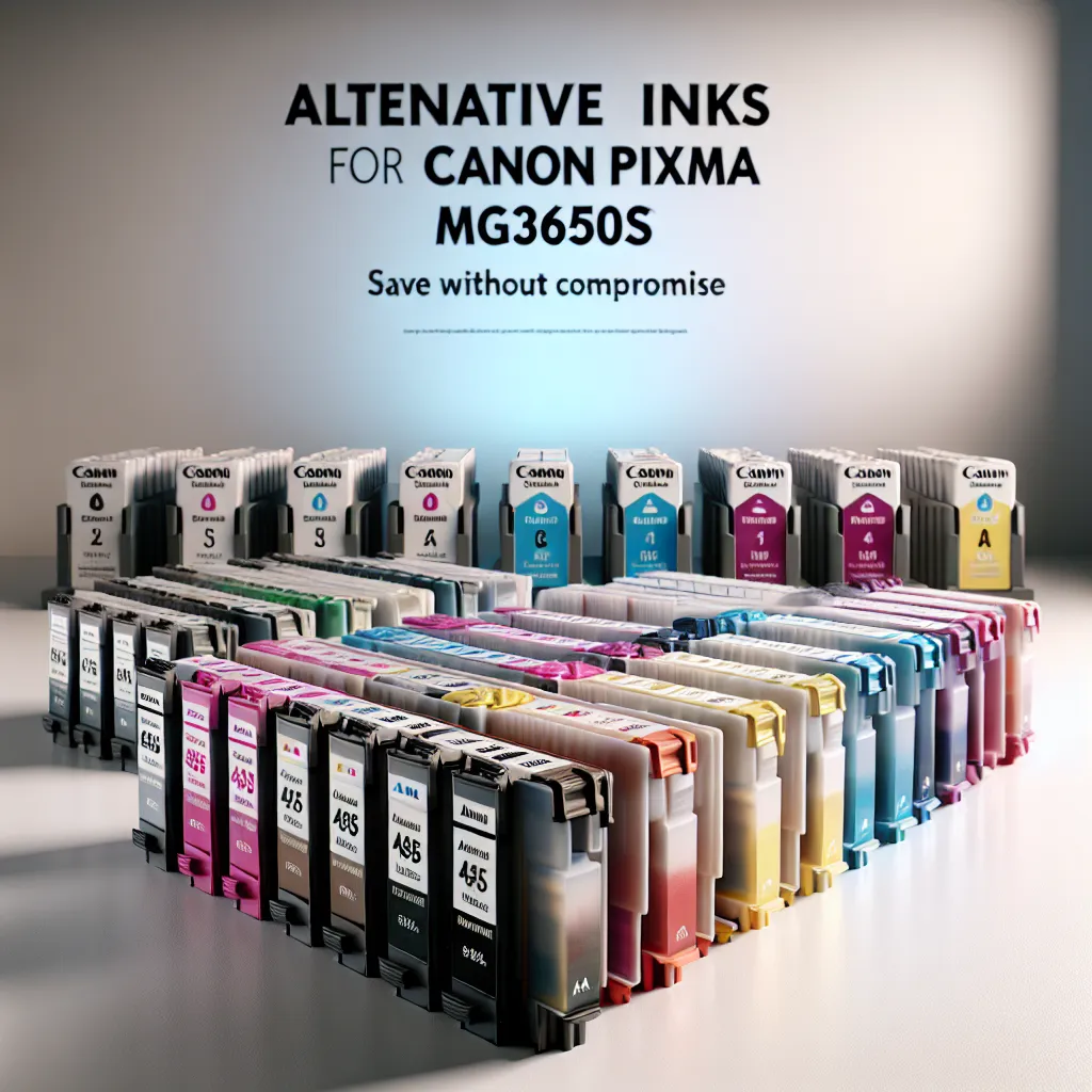 Alternatywne tusze Canon Pixma MG3650S oszczędzaj bez kompromisów