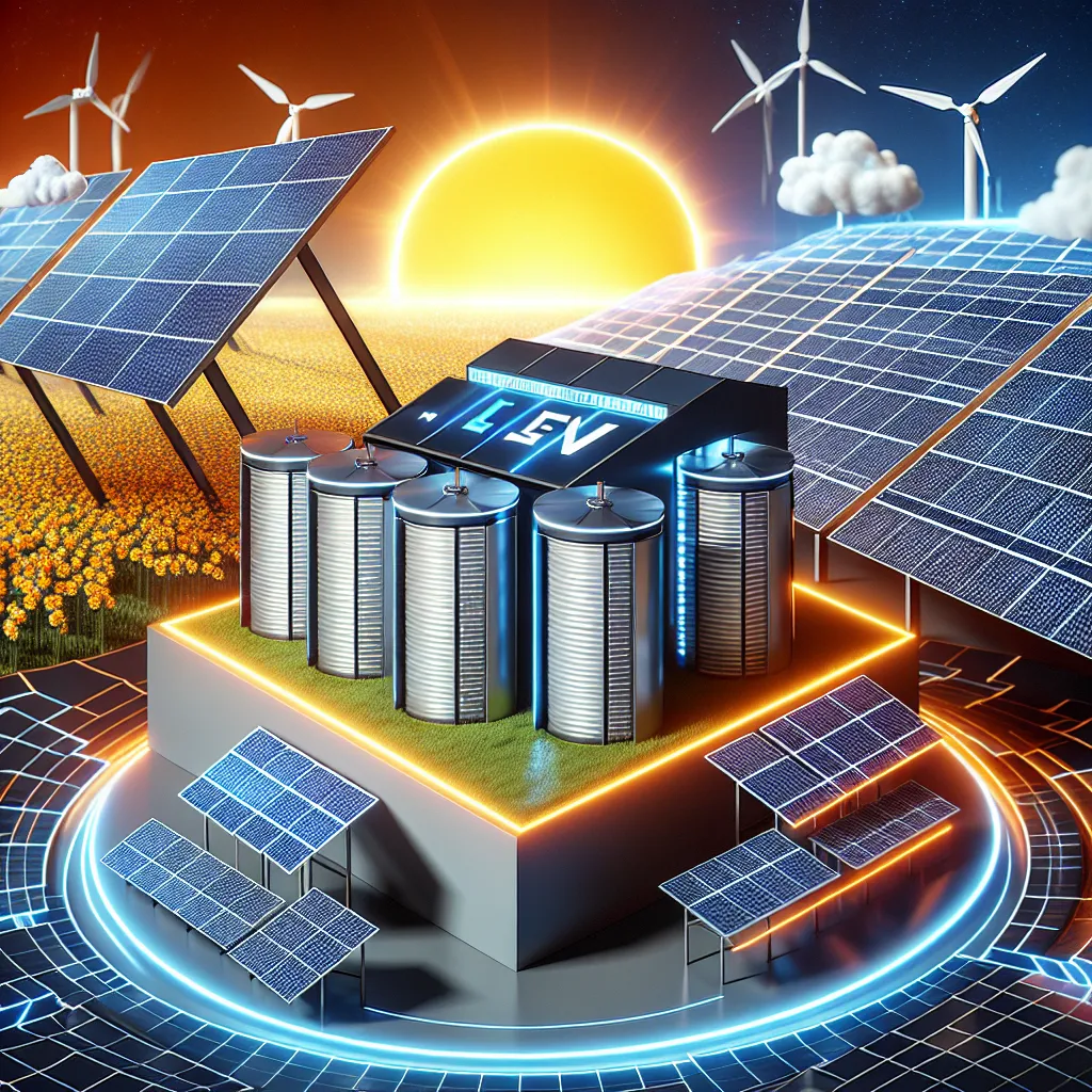 Nowoczesna energia fotowoltaiczna i magazyny LV